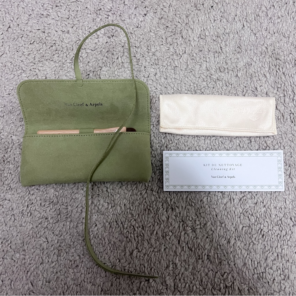 Brand New Van Cleef  Arpels Cleaning Kit